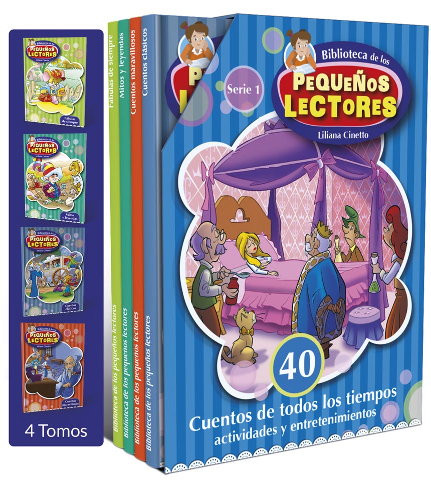 PEQUEÑOS LECTORES AZUL